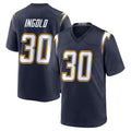 LA.Chargers #30 Alec Ingold Player Navy Alternate Home Game Gdoa Stitched Jerseys