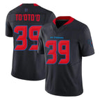 H.Texans #39 Henry To'oTo'o Player Navy Limited 2nd Alternate Vapor F.U.S.E. Home Game Gdoa Stitched Jerseys