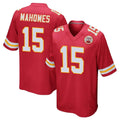 KC.Chiefs #15 Patrick Mahomes Player Red Home Game Gdoa Stitched Jerseys