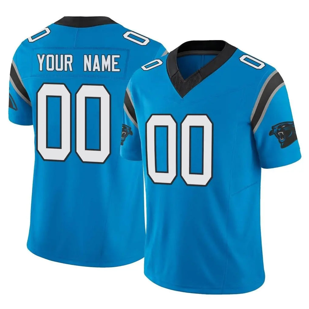 Custom C.Panthers Blue Vapor F.U.S.E. Limited Home Game Any Name & Numbers Gdoa Stitched Jerseys