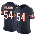 C.Bears #54 Brian Urlacher Player Navy Vapor F.U.S.E. Limited Home Game Gdoa Stitched Jerseys