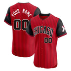 Custom C.White Sox Red City Connect Limited Elite Home Any Name & Number Gdoa Stitched Jerseys
