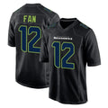 S.Seahawks #12 12th Fan Player Black Limited Fashion Home Game Gdoa Stitched Jerseys