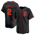 SF.Giants #2 Willy Adames Player  Black 2026 Home Limited Fdoa Stitched Jerseys