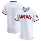 LA.Angels ## Angels Blank Player White T-shirt Home Limited Elite Fdoa Stitched Jerseys