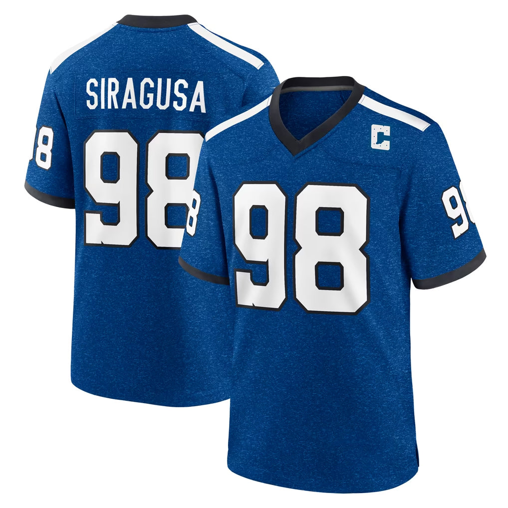 IN.Colts #98 Arden Key Player Royal Alternate Indiana Nights Home Game Gdoa Stitched Jerseys