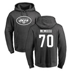 NY.Jets #70 Armand Membou Player Gray Pullover Hoodies Limited Game Gdoa Stitched Jerseys