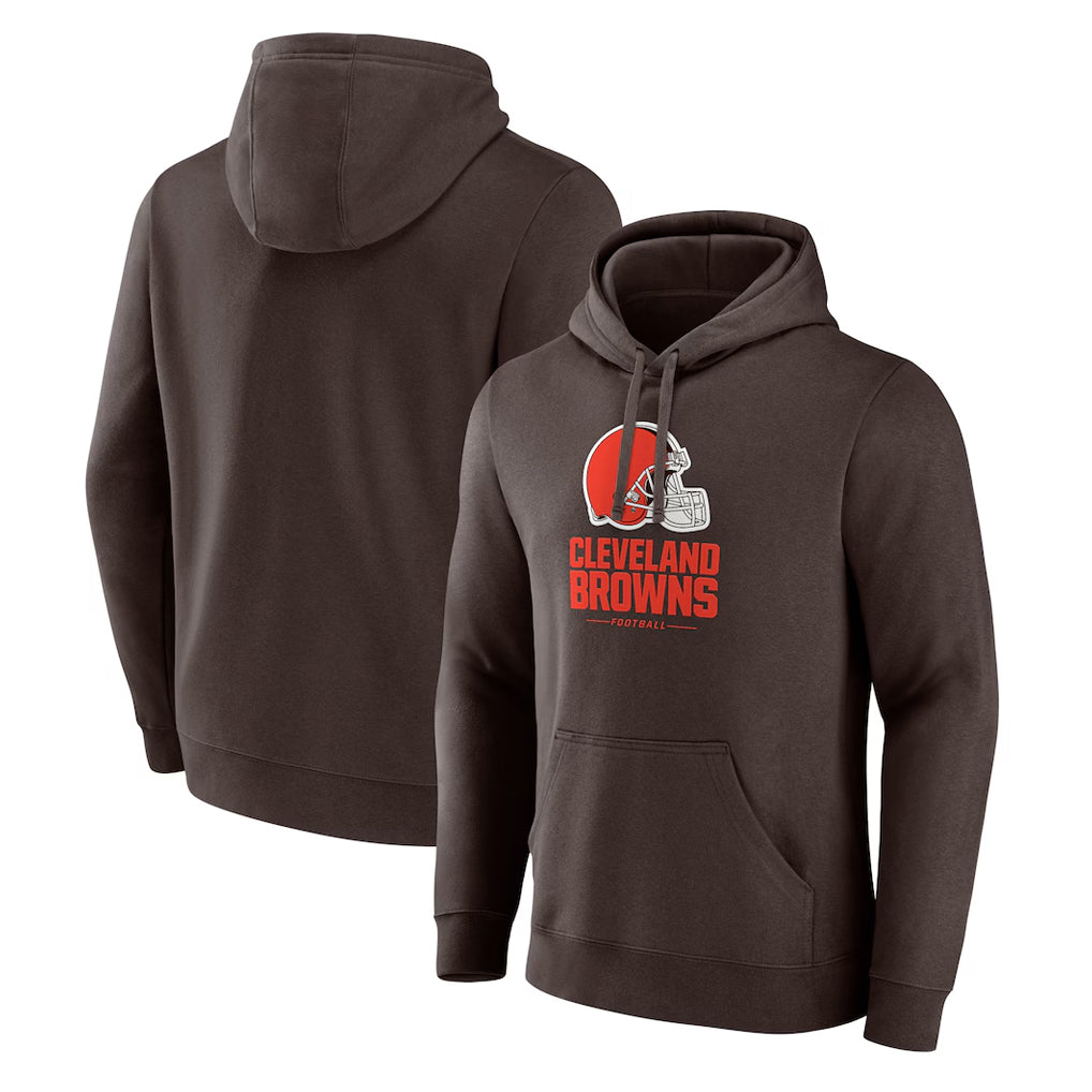 C.Browns ## Browns Blank Player Brown Primetime Lockup Pullover Hoodie Gdoa Stitched Jerseys