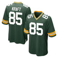 GB.Packers #85 Tucker Kraft Player Green Home Game Gdoa Stitched Jerseys