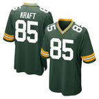 GB.Packers #85 Tucker Kraft Player Green Home Game Gdoa Stitched Jerseys