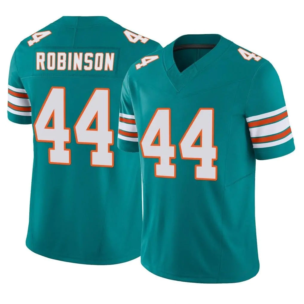 M.Dolphins #44 Chop Robinson Player Aqua Limited Alternate Vapor F.U.S.E. Home Game Gdoa Stitched Jerseys