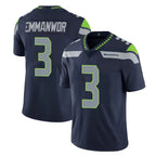 S.Seahawks #3 Nick Emmanwori Player Navy Limited Vapor Untouchable Home Game Gdoa Stitched Jerseys