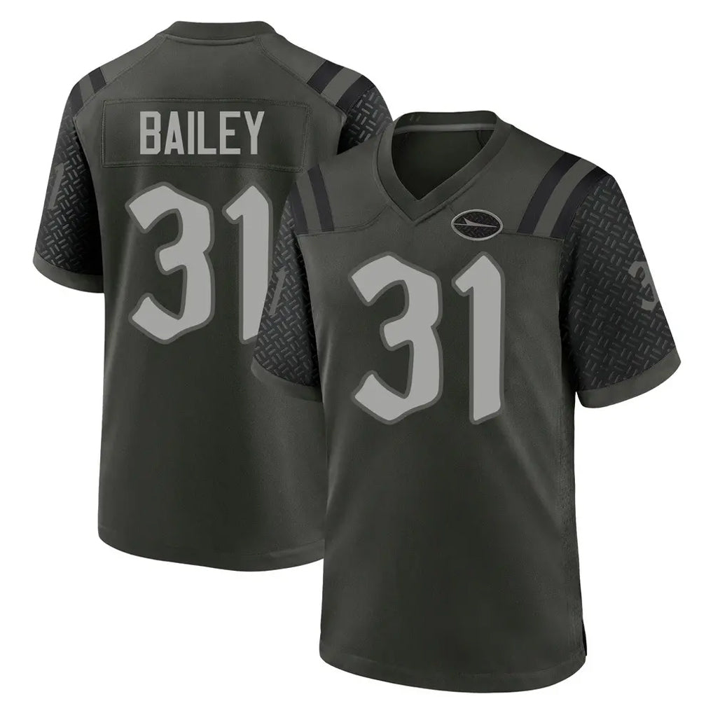 NY.Jets #31 David Bailey Player Green 2025 Rivalries Collection Home Game Gdoa Stitched Jerseys