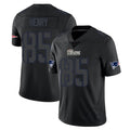 NE.Patriots #85 Hunter Henry Player Black Impact LImited Home Game Gdoa Stitched Jerseys