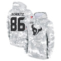 H.Texans #86 Dalton Schultz Player Arctic Camo Salute to Service Hoodies Limited Game Gdoa Stitched Jerseys