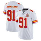 KC.Chiefs #91 Felix Anudike-Uzomah Player White Limited Vapor Untouchable Home Game Stitched Jerseys