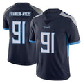 T.Titans #91 John Franklin-Myers Player Navy Limited Vapor Untouchable Home Game Gdoa Stitched Jerseys