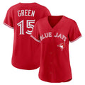 T.Blue Jays #15 Chad Green Player Red Home Limited Fdoa Stitched Jerseys