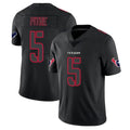 H.Texans #5 Jalen Pitre Player Black Impact Limited Game Stitched Jerseys