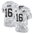 D.Lions #16 Jared Goff Player Arctic Camo Salute To Service Limited Gdoa Stitched Jerseys