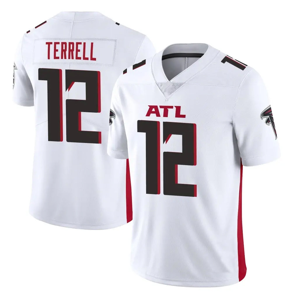 A.Falcons #12 Avieon Terrell Player White Vapor Untouchable Limited Home Game Gdoa Stitched Jerseys
