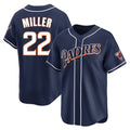 S.Diego Padres #22 Mason Miller Player Navy Cooperstown Collection Limited Home Fdoa Stitched Jerseys