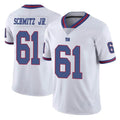 NY.Giants #61 John Michael Schmitz Jr. Player White Color Rush Home Game Gdoa Stitched Jerseys