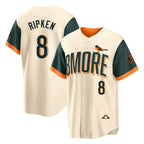 B.Orioles #8 Cal Ripken Player Cream 2026 City Connect Home Game Gdoa Stitched Jerseys
