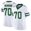 NY.Jets #70 Armand Membou Player White Legacy Limited Vapor F.U.S.E. Home Game Gdoa Stitched Jerseys