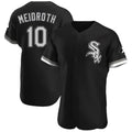 C.White Sox #10 Chase Meidroth Player Black Limited Elite Home Gdoa Stitched Jerseys