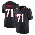 H.Texans #71 Braden Smith Player Navy Limited Alternate Vapor F.U.S.E. Home Game Gdoa Stitched Jerseys