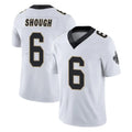 NO.Saints #6 Tyler Shough Player White Limited Vapor Untouchable Home Game Gdoa Stitched Jerseys