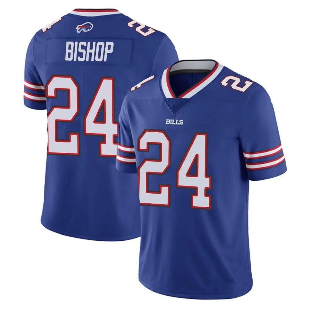 B.Bills #24 Cole Bishop Player Royal Vapor Untouchable Limited Gdoa Stitched Jerseys