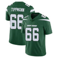 NY.Jets #66 Joe Tippmann Player Green Limited Vapor Home Game Gdoa Stitched Jerseys