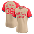 S.Mariners #36 Logan Gilbert Player Cream American League All-Star Limited Home Elite Fdoa Stitched Jerseys
