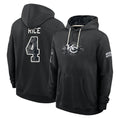 KC.Chiefs #4 Rashee Rice Player 2026 Black Logo Pullover Hoodies Limited Game Stitched Jerseys