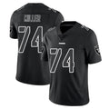 LV.Raiders #74 Kolton Miller Player Black Limited Black Impact Home Game Gdoa Stitched Jerseys