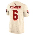 A.Cardinals #6 James Conner Player Cream Rivalries Collection Vapor Limited Home Game Gdoa Stitched Jerseys