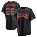 SF.Giants #26 Matt Chapman Player Black Alternate Limited Fdoa Stitched Jerseys