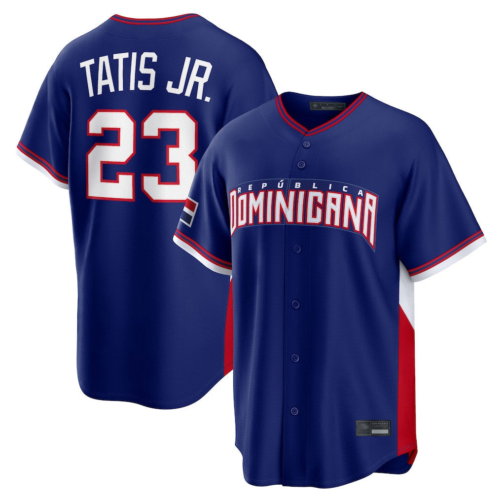 S.Diego Padres #23 Fernando Tatis Jr Player Royal 2026 World Classic Home Limited Fdoa Stitched Jerseys