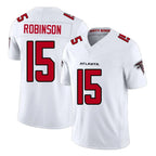 A.Falcons #15 Brian Robinson Player White Team Color Vapor F.U.S.E. Limited Gdoa Stitched Jerseys