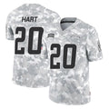 LA.Chargers #20 Cam Hart Player Arctic Camo Salute To Service Limited Game Gdoa Stitched Jerseys