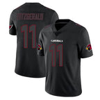 A.Cardinals #11 Larry Fitzgerald Player Black Impact Limited Home Game Gdoa Stitched Jerseys