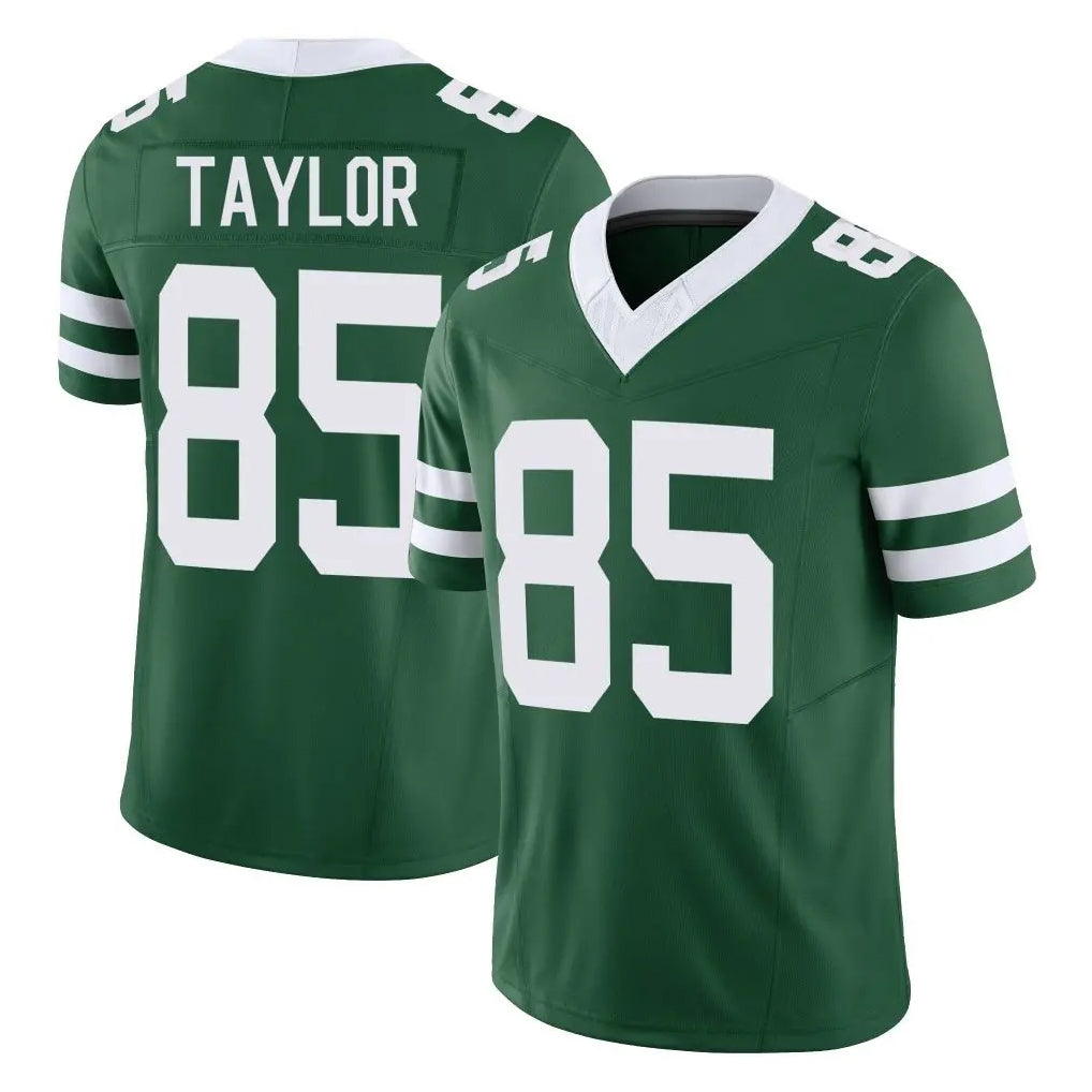 NY.Jets #85 Mason Taylor Player Green Legacy Limited Vapor F.U.S.E. Home Game Gdoa Stitched Jerseys