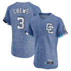 W.Nationals #3 Dylan Crews Player Blue City Connect Elite Fdoa Stitched Jerseys