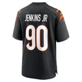 C.Bengals #90 Kris Jenkins Jr Player Black Home Game Gdoa Stitched Jerseys