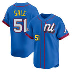 A.Braves #51 Chris Sale Player Royal National League All-Star Edition Game Gdoa Stitched Jerseys