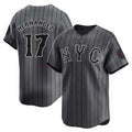 NY.Mets #17 Keith Hernandez Player Gray City Connect Limited Fdoa Stitched Jerseys