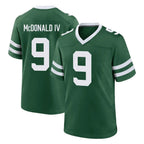 NY.Jets #9 Will McDonald IV Player Green Legacy Home Game Gdoa Stitched Jerseys