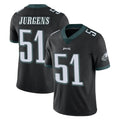 P.Eagles #51 Cam Jurgens Player Black Limited Vapor Untouchable Home Game Gdoa Stitched Jerseys
